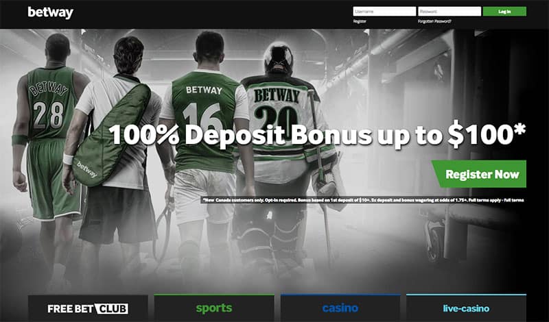 Betway bonus